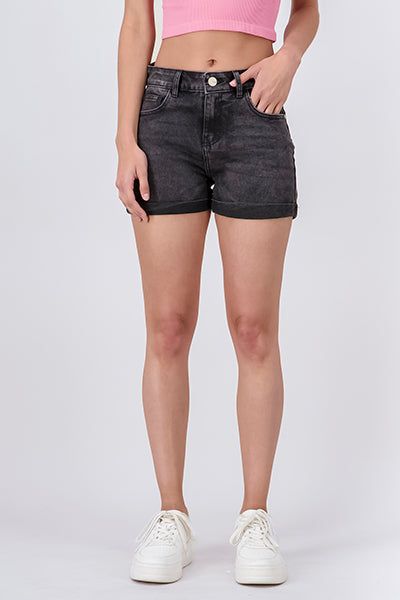 Short dobladillo efecto deslavado sold by Shasa product image thumbnail 2