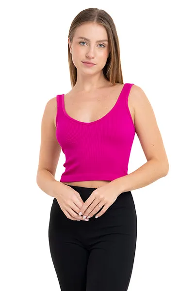 Top acanalado tirantes anchos sold by Shasa