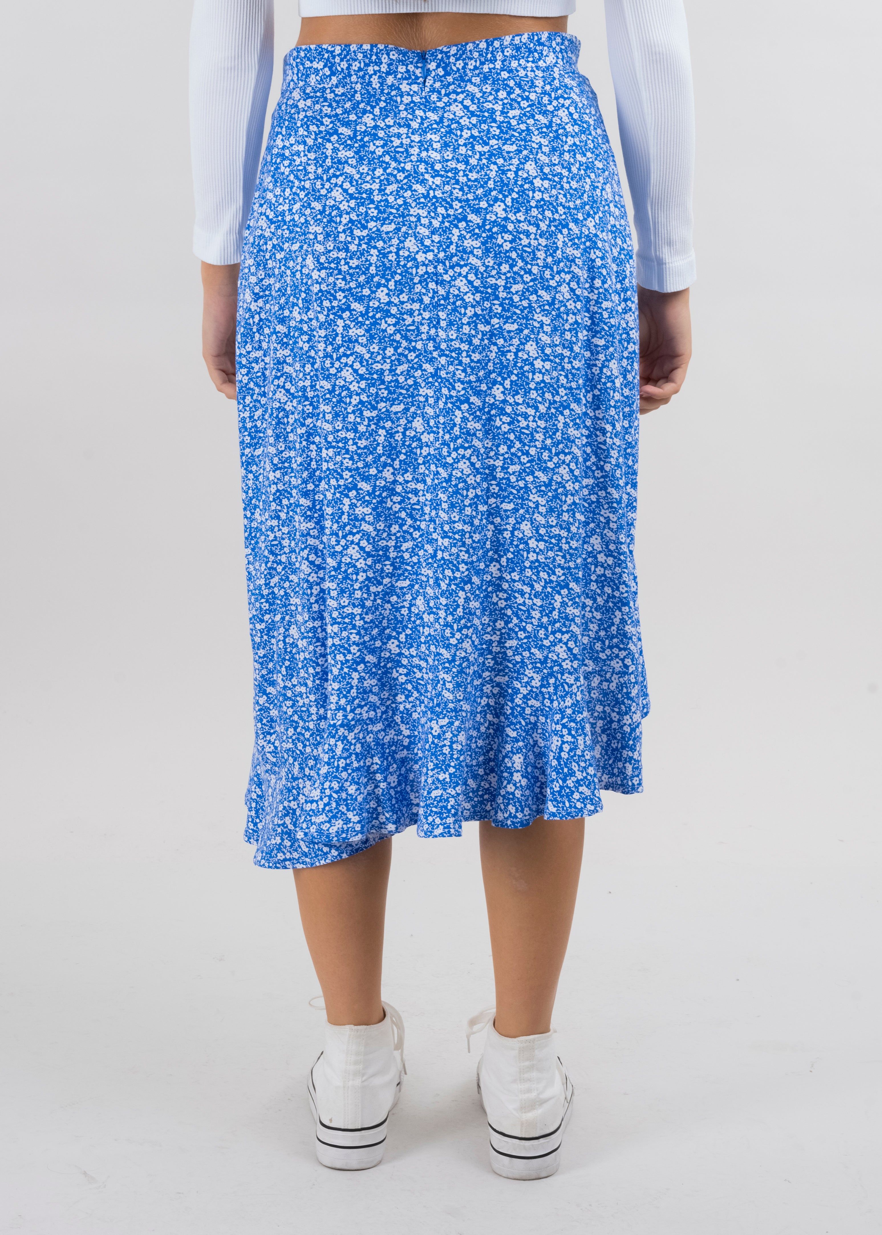 Falda midi olanes asimétrico sold by Shasa product image thumbnail 4