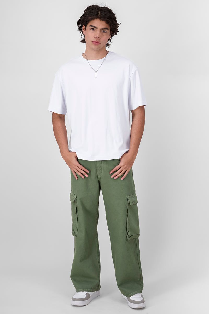 Pantalón wide cargo sold by Shasa