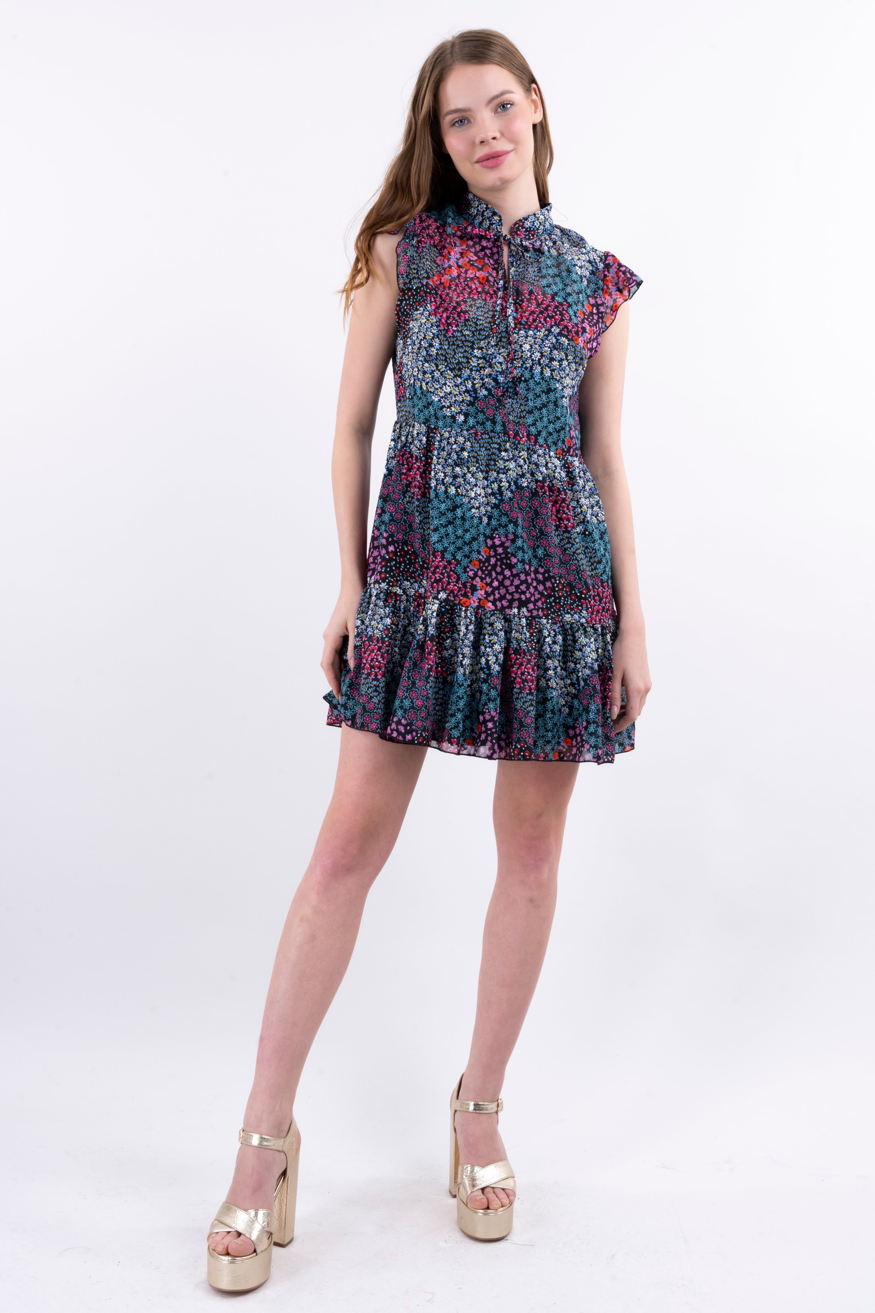 Vestido mini floreado sold by Shasa product image thumbnail 2