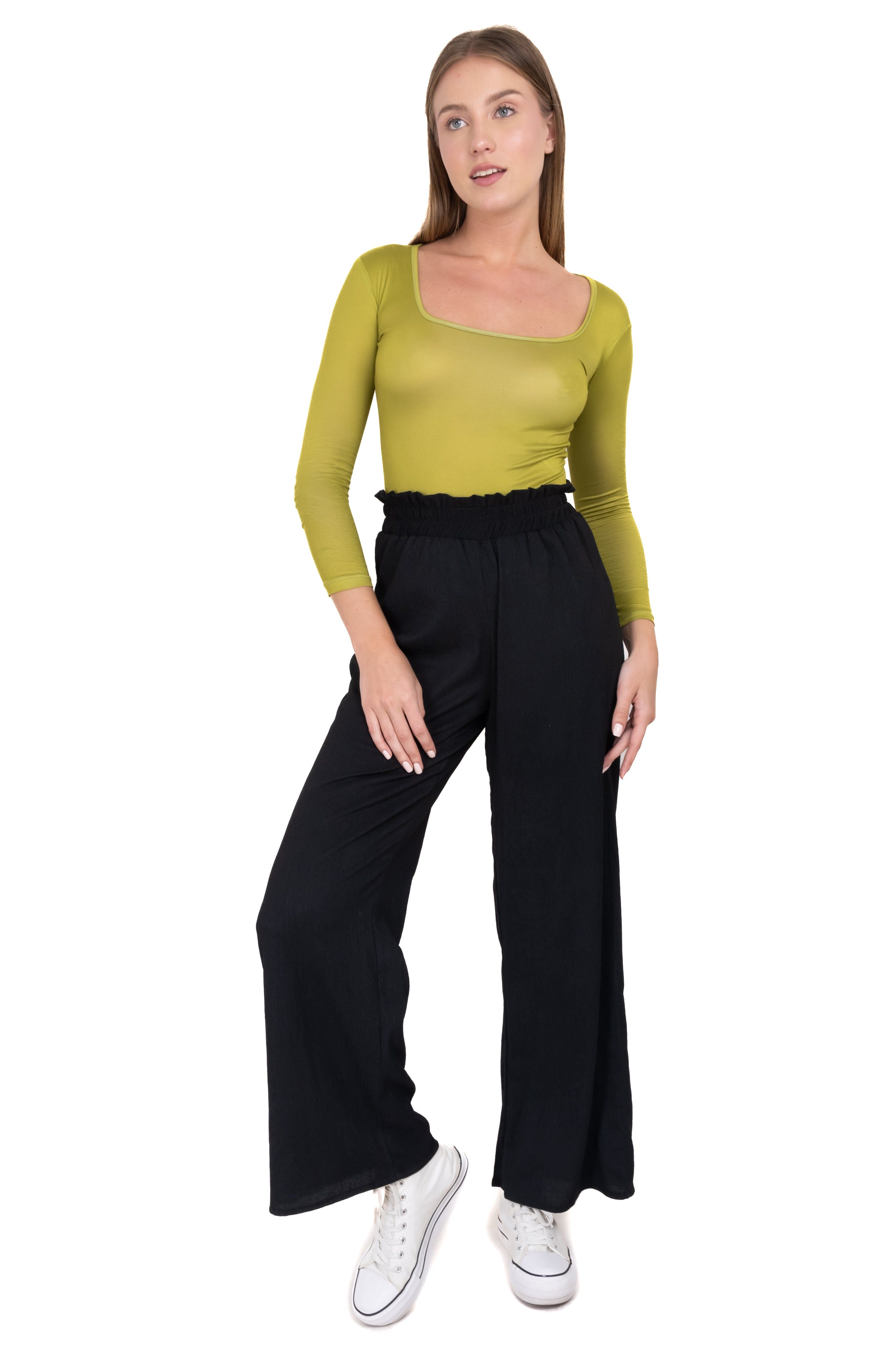 Pantalón amplio cintura elástico sold by Shasa product image thumbnail 2