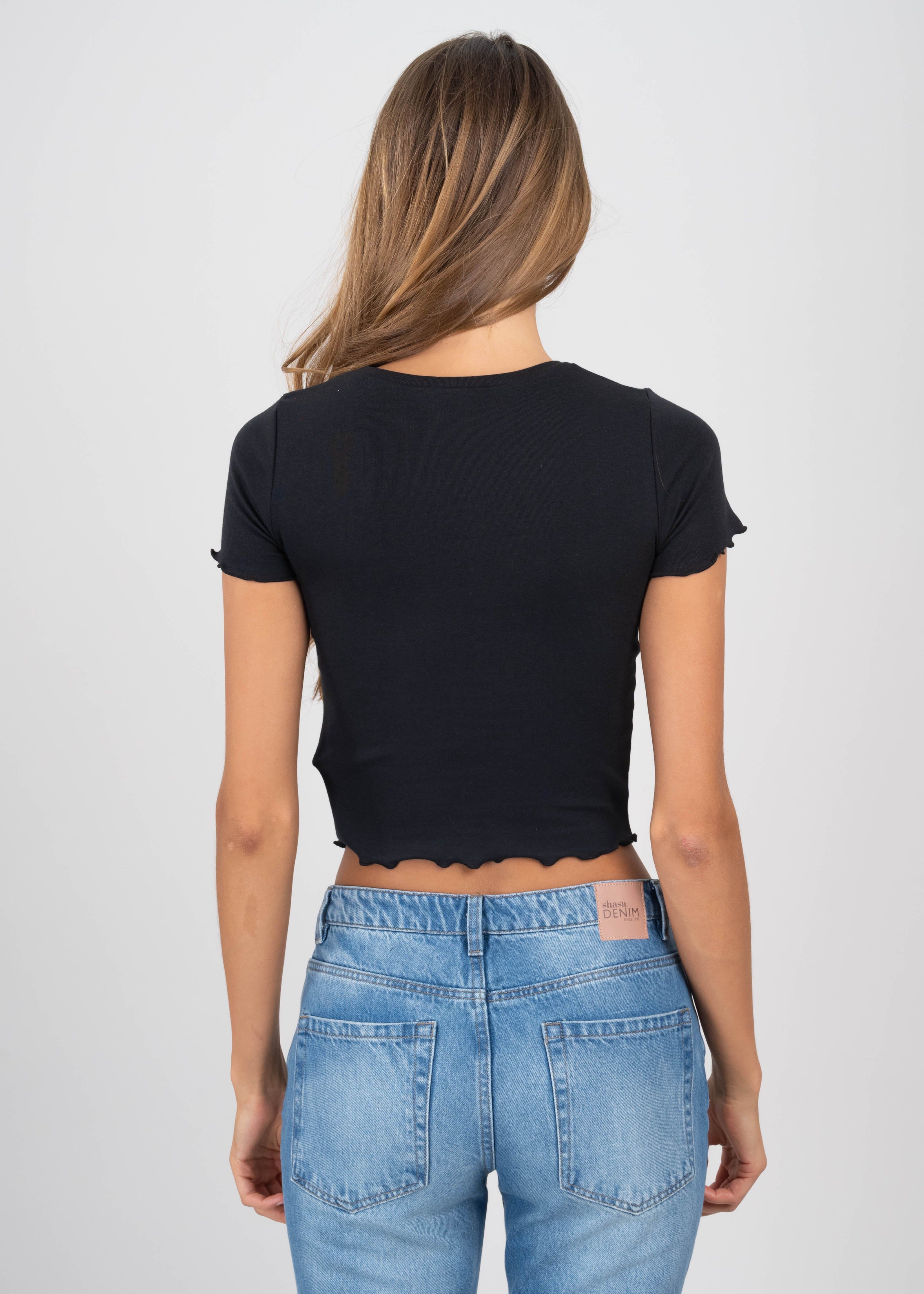Playera crop mariposa sold by Shasa product image thumbnail 4