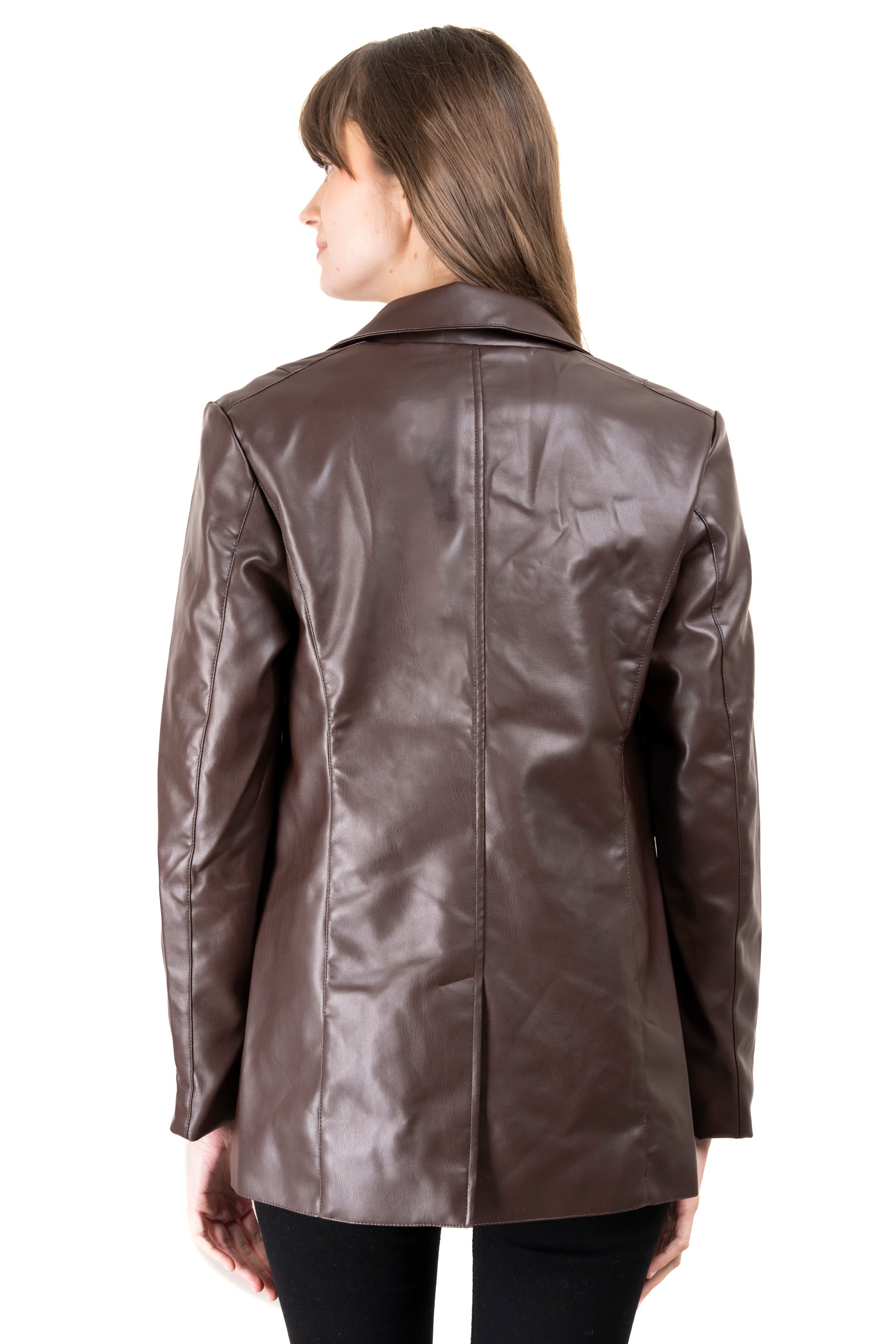 Saco efecto piel largo sold by Shasa product image thumbnail 4