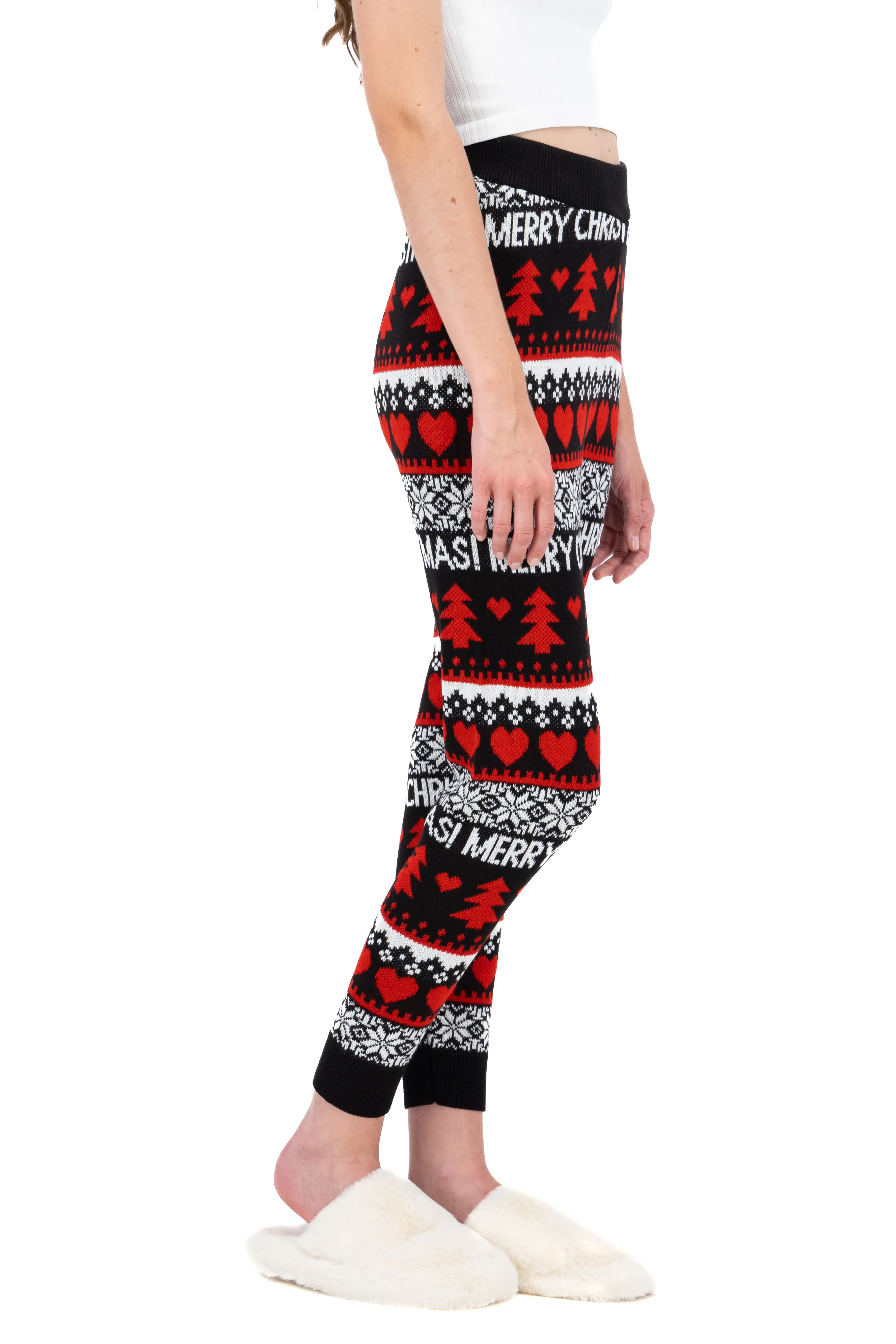 Jogger navideño merry christmas corazones sold by Shasa product image thumbnail 3