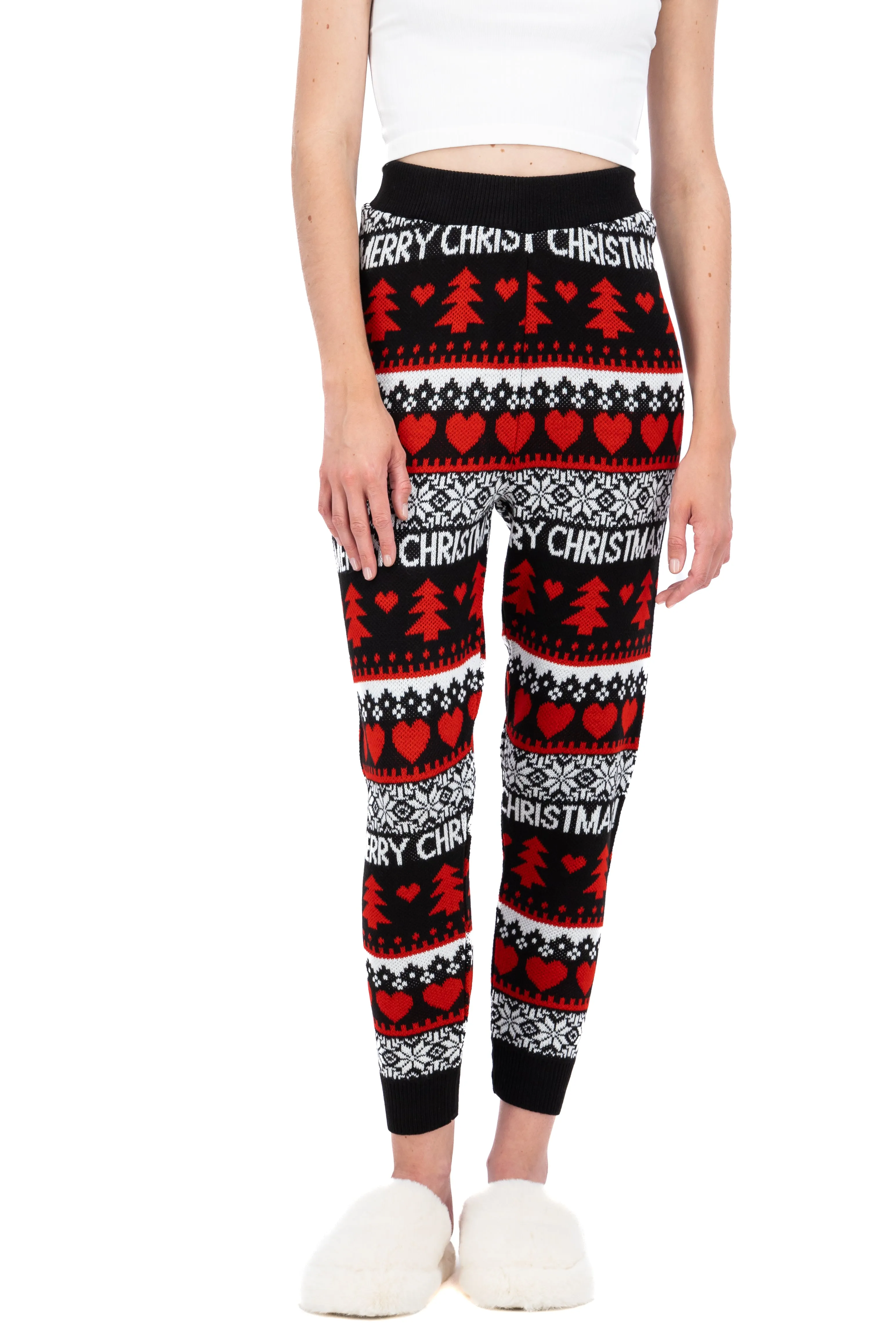 Jogger navideño merry christmas corazones sold by Shasa