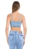 Top denim botones tirantes sold by Shasa