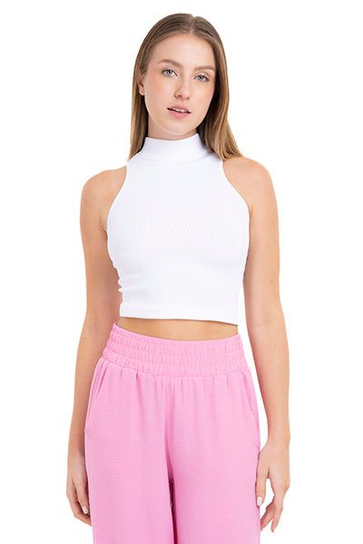 Top acanalado cuello alto sold by Shasa product image thumbnail 2