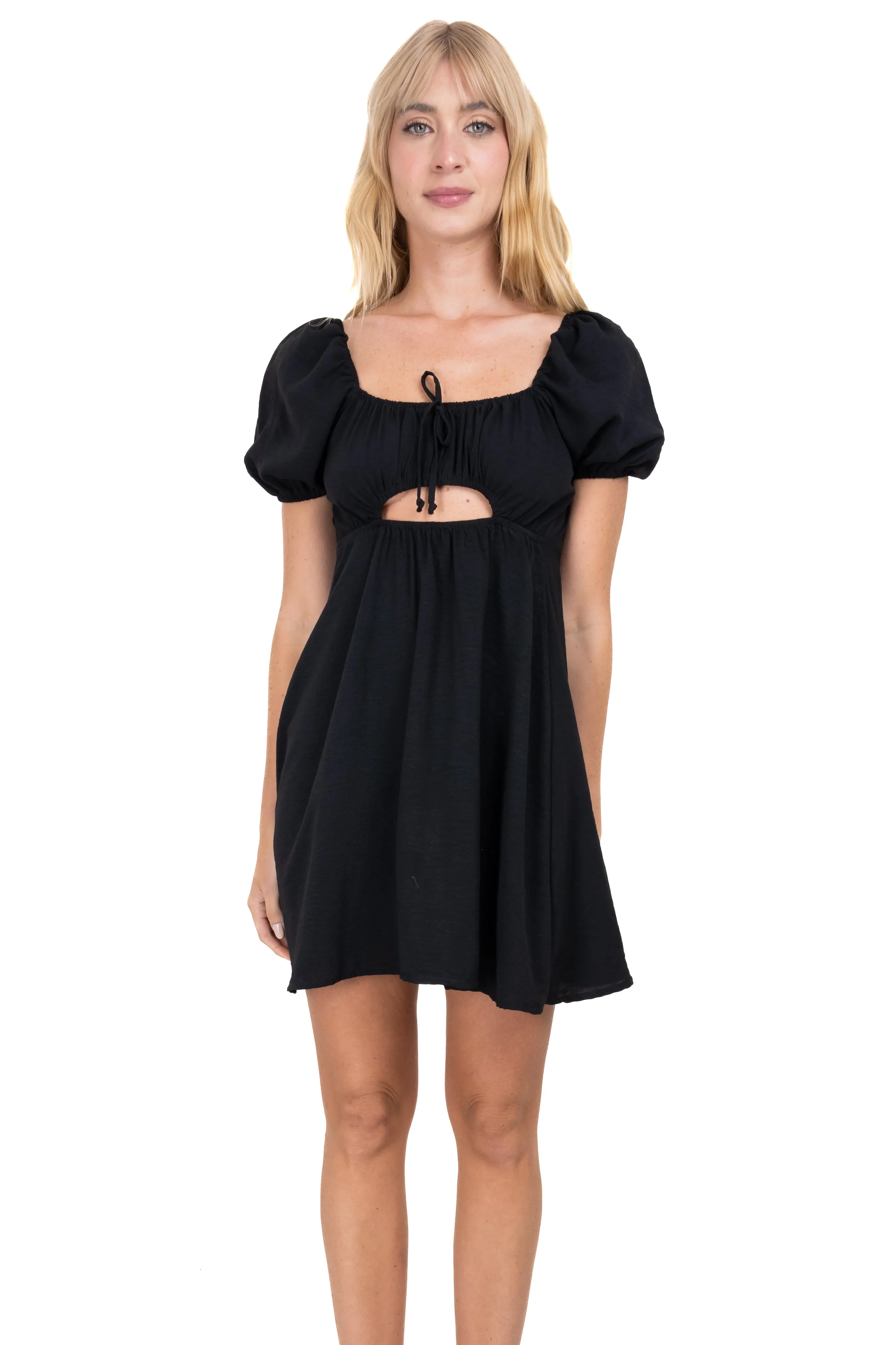 Vestido midi abertura manga abullonada sold by Shasa product image thumbnail 2