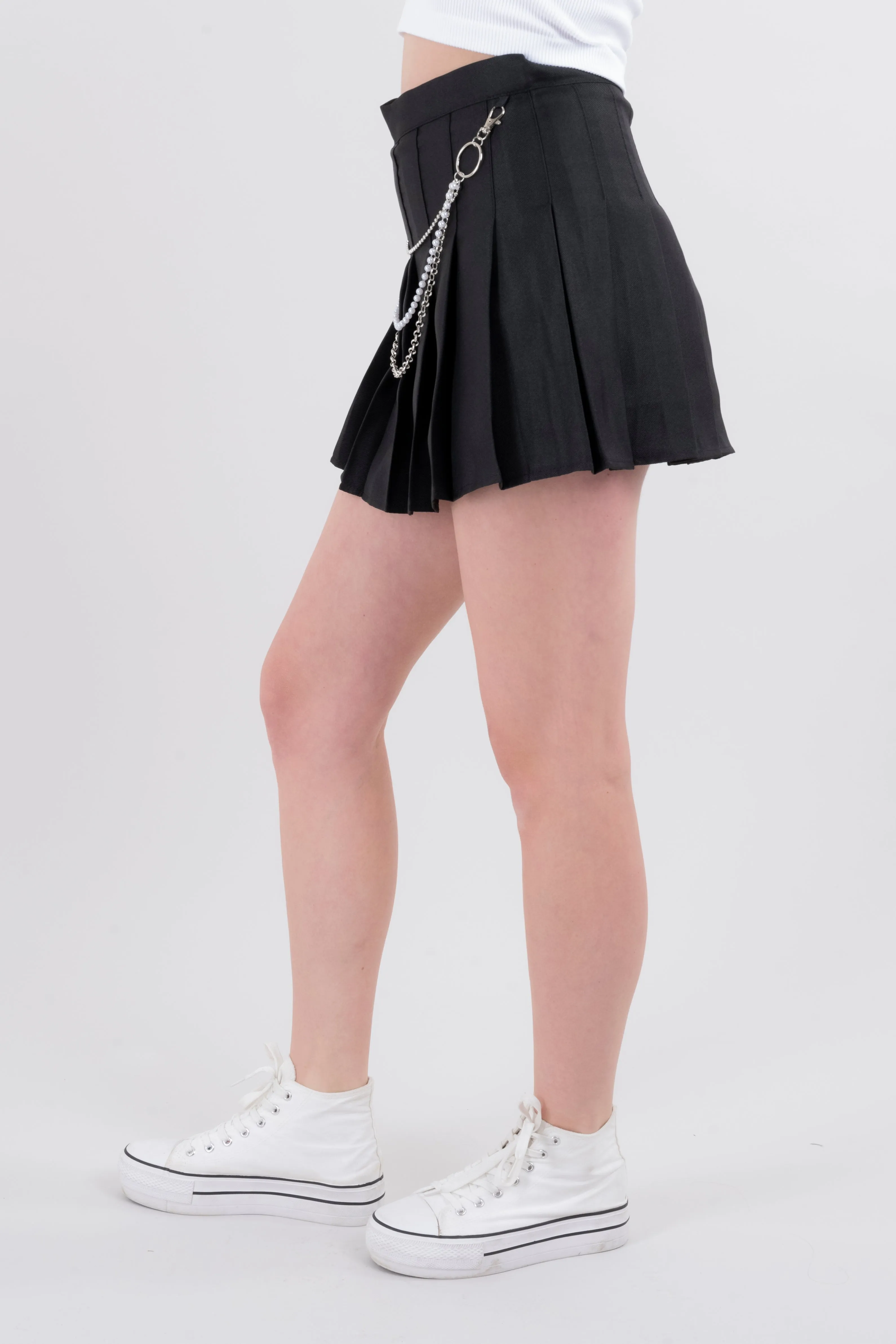 Falda mini skater cadena sold by Shasa product image thumbnail 3