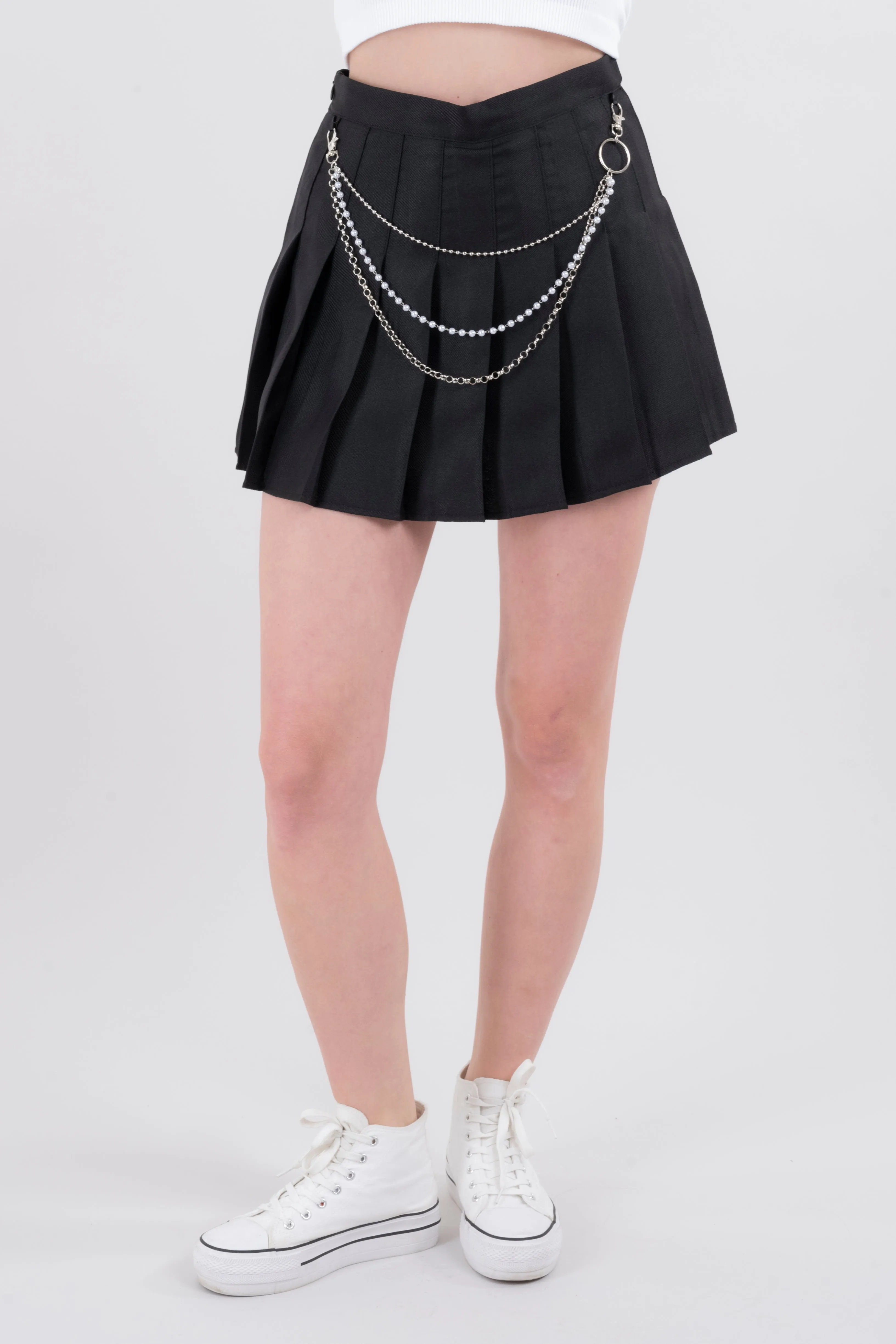 Falda mini skater cadena sold by Shasa product image thumbnail 2