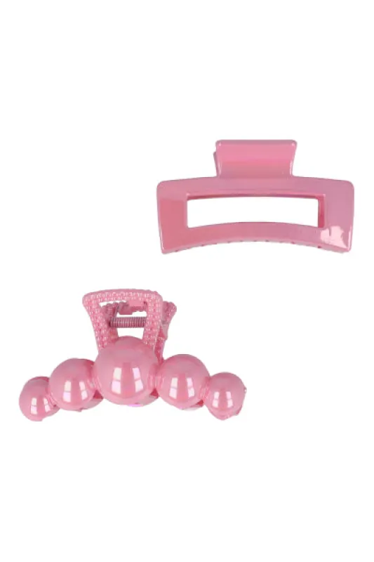 Set 2 pinzas cabello aperladas sold by Shasa