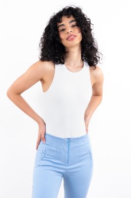 Bodysuit liso  cuello redondo sold by Shasa