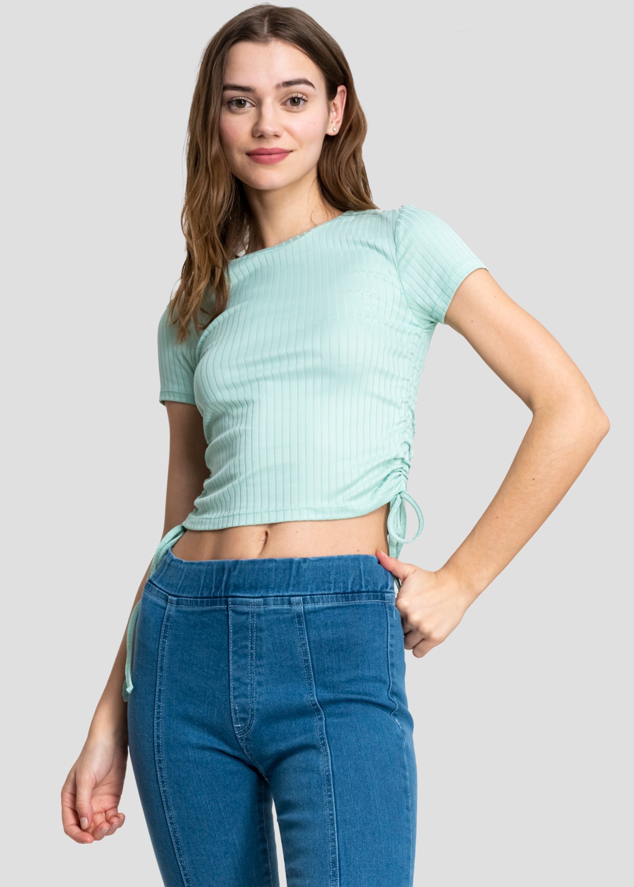 Top manga corta jaretas laterales sold by Shasa product image thumbnail 4