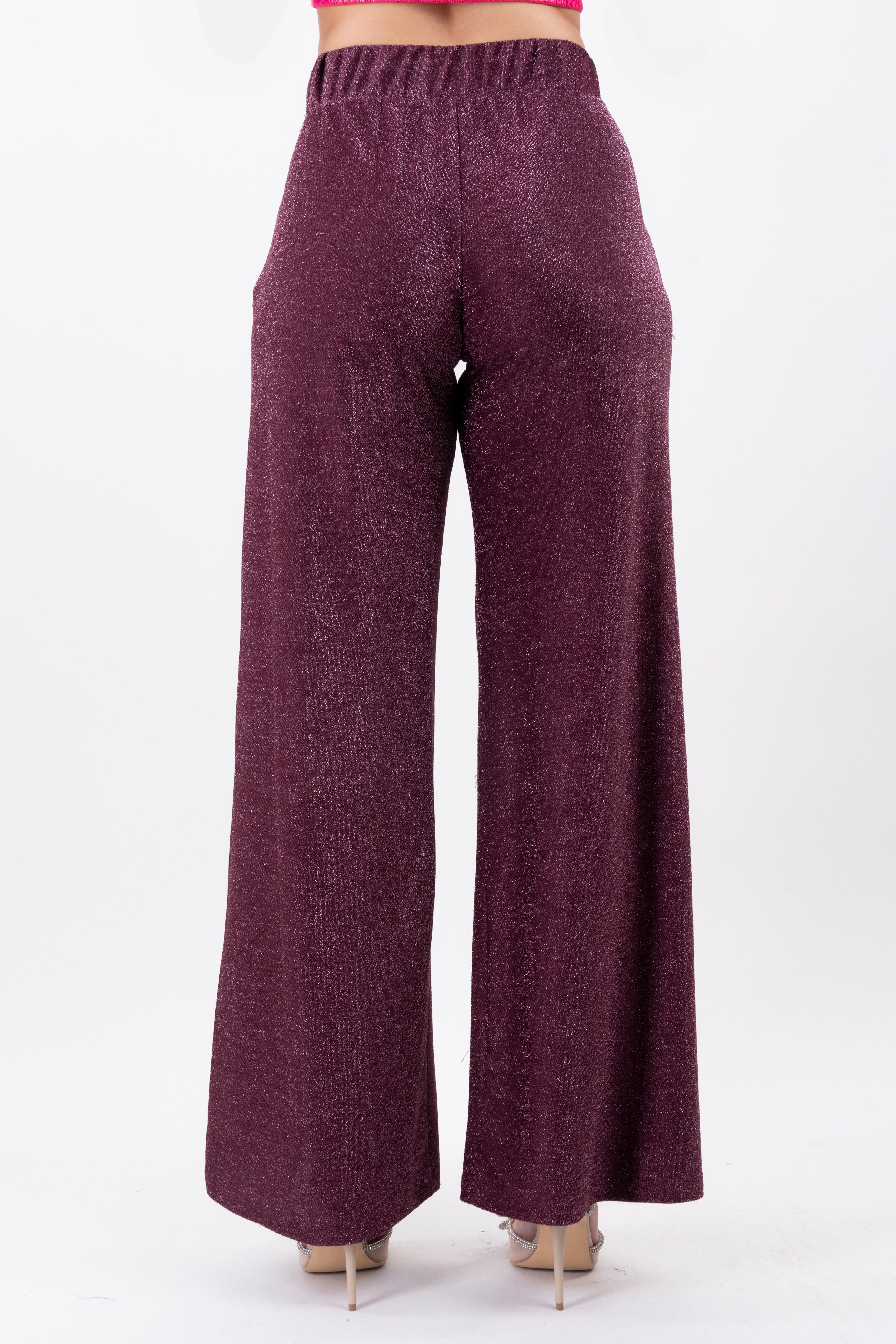 Pantalón amplio lúrex sold by Shasa product image thumbnail 4