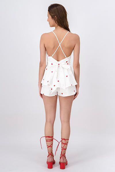 Romper mini espalda abierta corazones sold by Shasa product image thumbnail 4