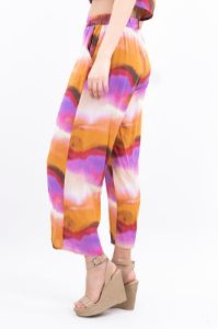 Pantalón wide leg tie dye sold by Shasa
