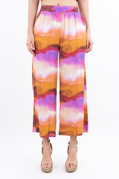 Pantalón wide leg tie dye sold by Shasa