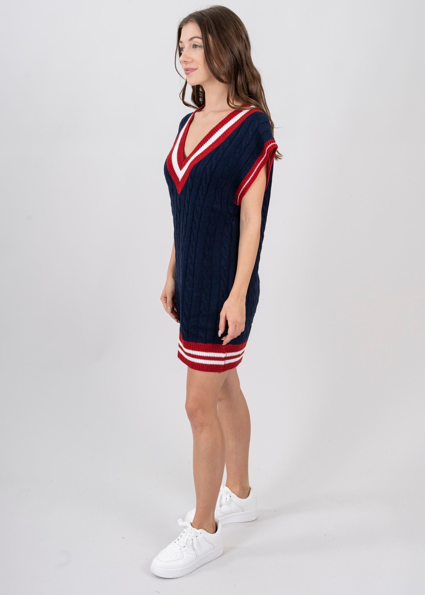 Chaleco vestido mini tejido manga corta sold by Shasa product image thumbnail 3