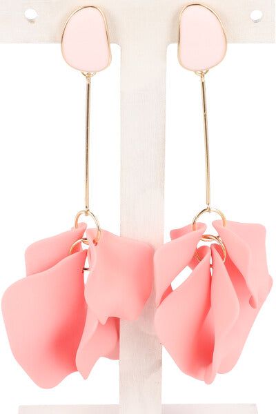 Aretes largos flores sold by Shasa product image thumbnail 3