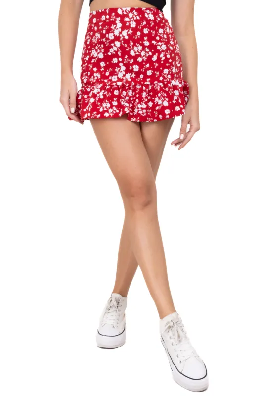 Mini Falda Flores Olan sold by Shasa