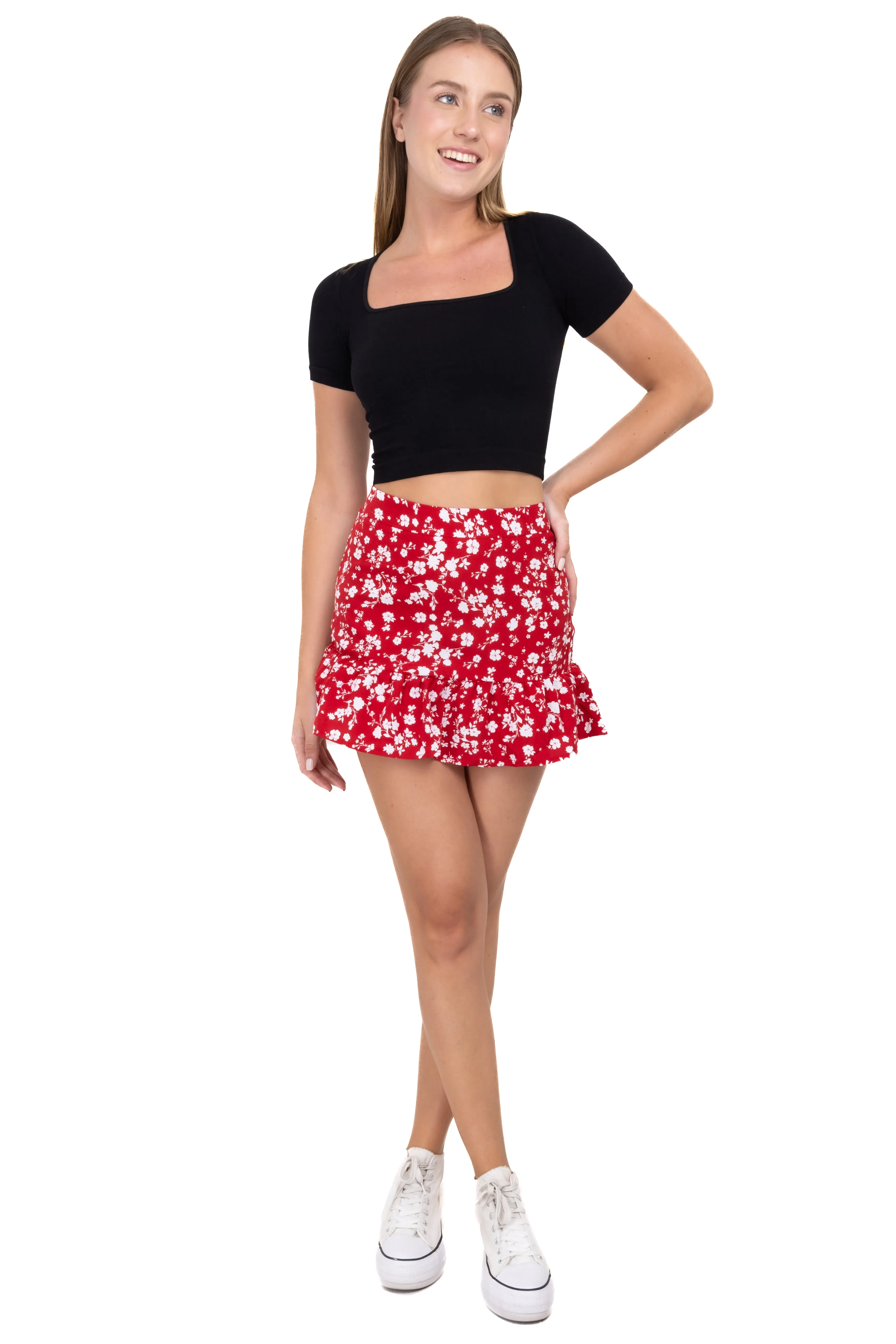 Mini Falda Flores Olan sold by Shasa product image thumbnail 2