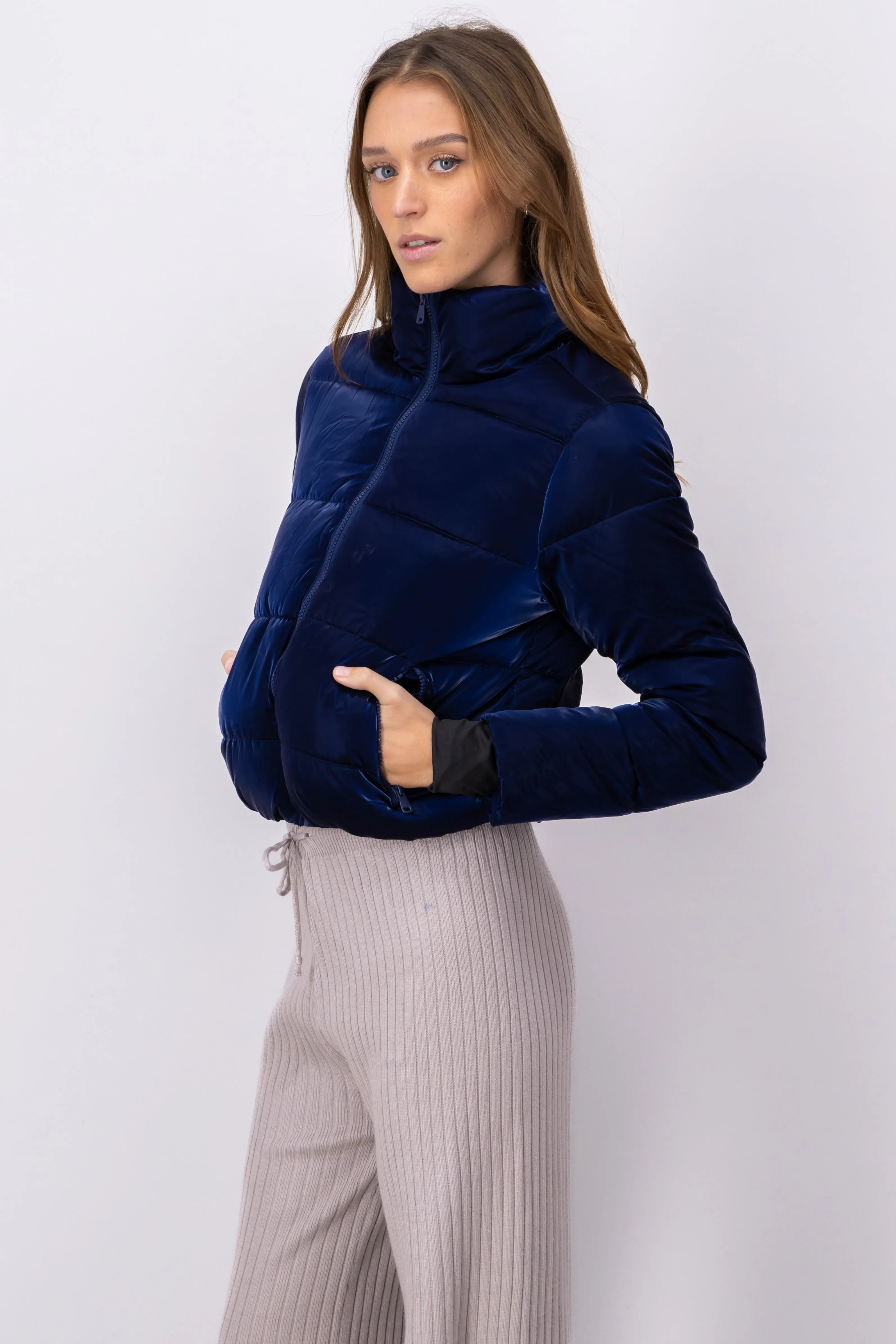 Chamarra capitonada efecto brillo sold by Shasa product image thumbnail 3