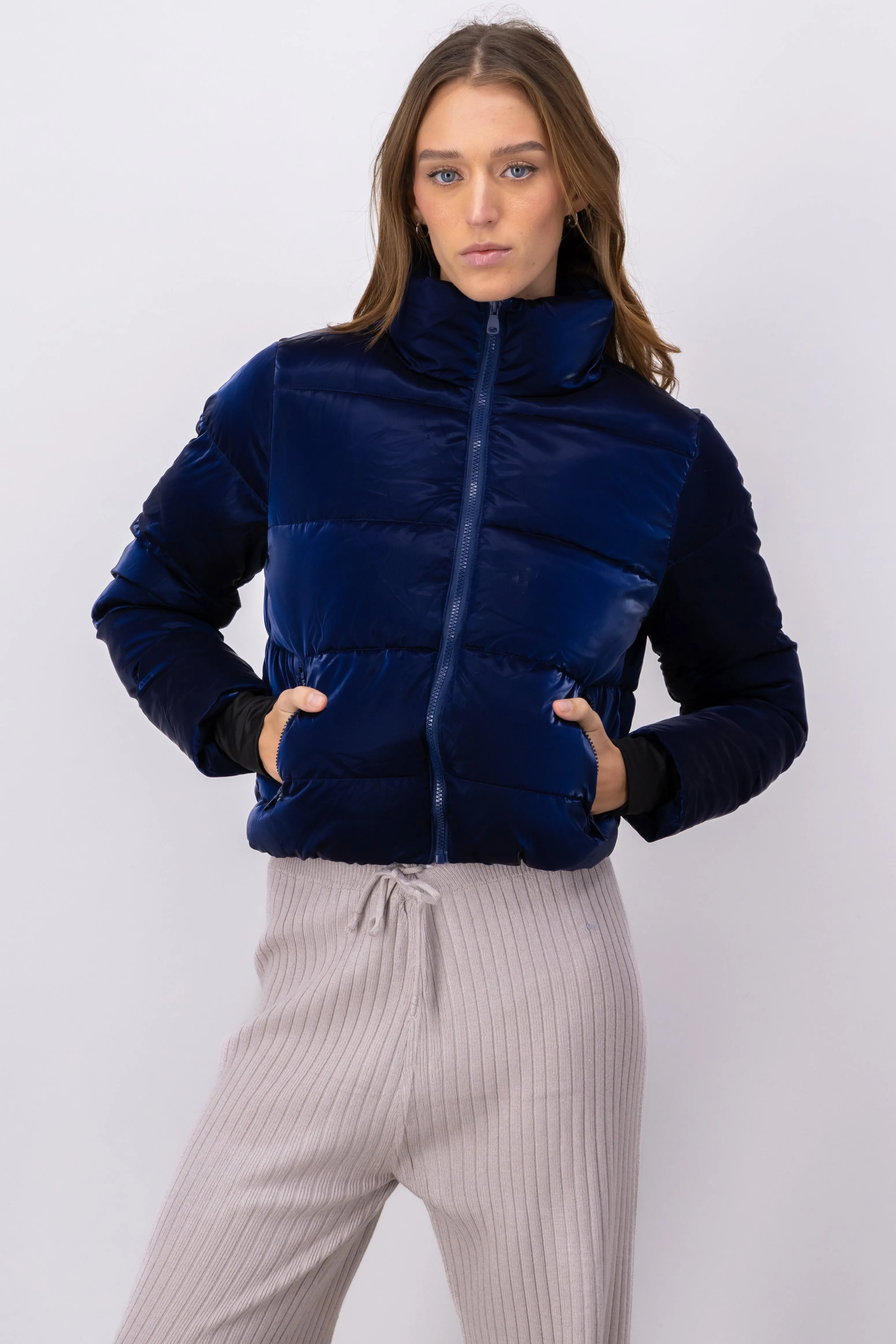 Chamarra capitonada efecto brillo sold by Shasa product image thumbnail 2