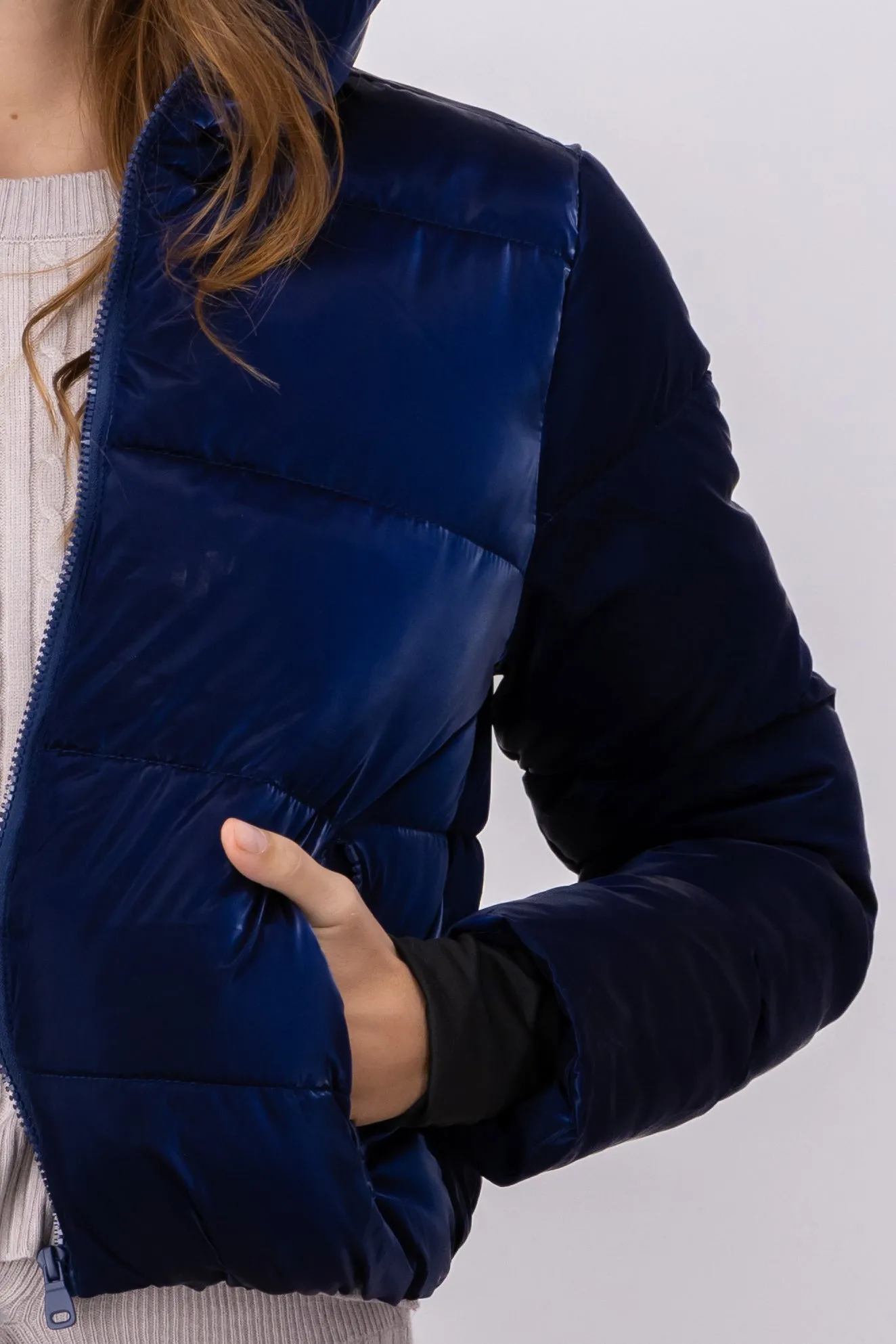 Chamarra capitonada efecto brillo sold by Shasa product image thumbnail 5