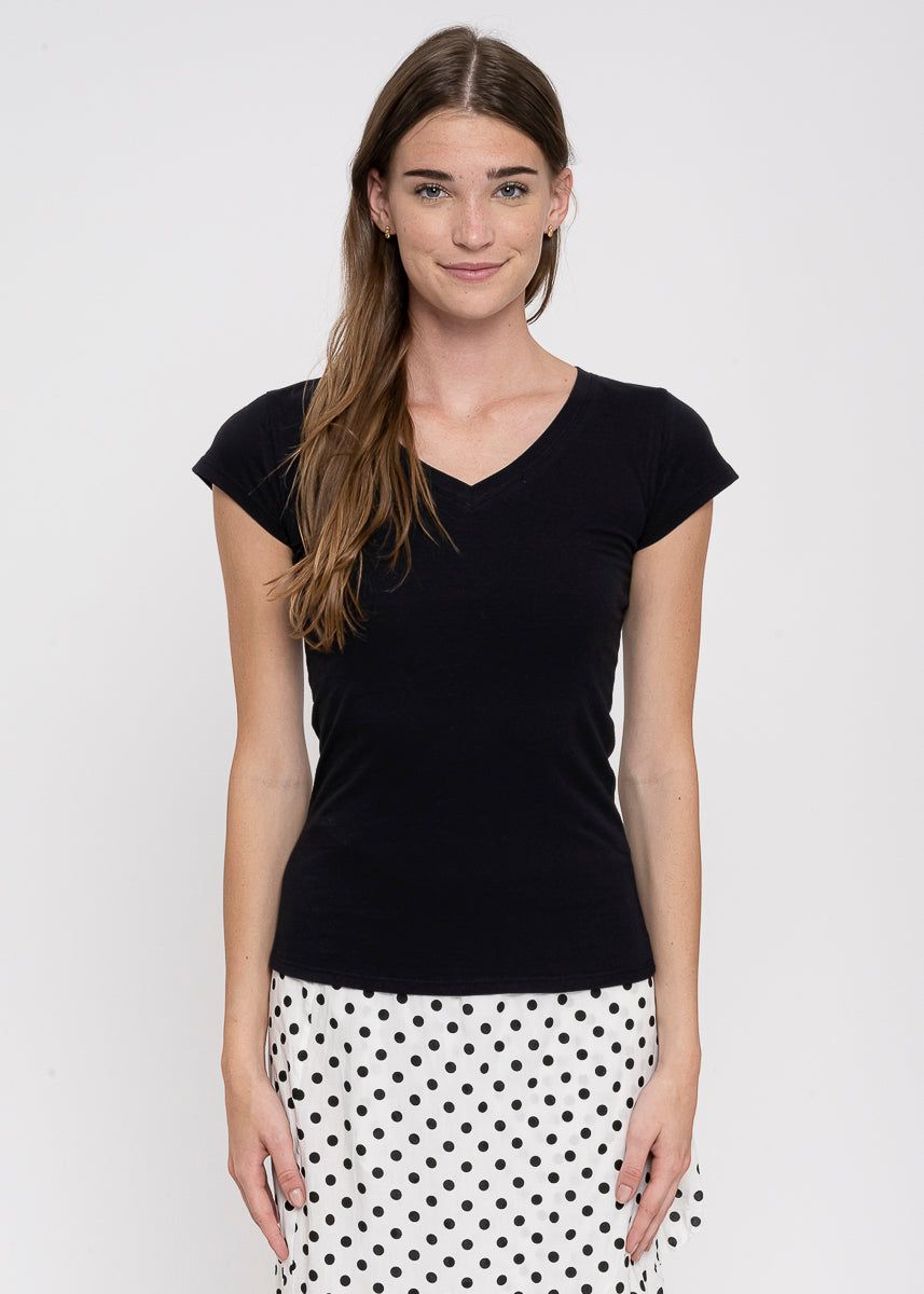 Playera manga corta cuello v sold by Shasa product image thumbnail 2