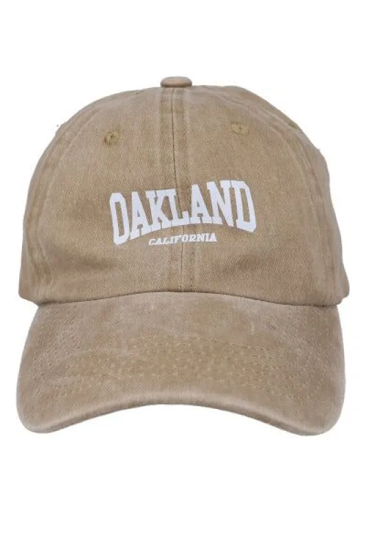 Gorra bordado Oakland sold by Shasa