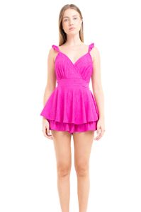 Vestido mini olanes monocolor sold by Shasa