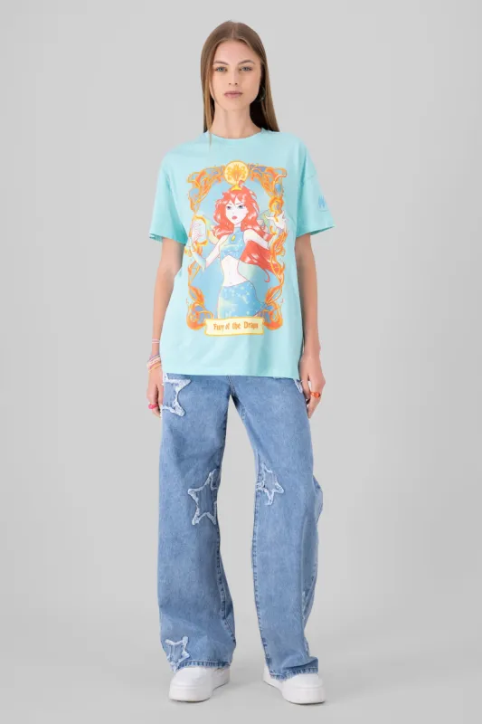 Playera over bloom sold by Shasa