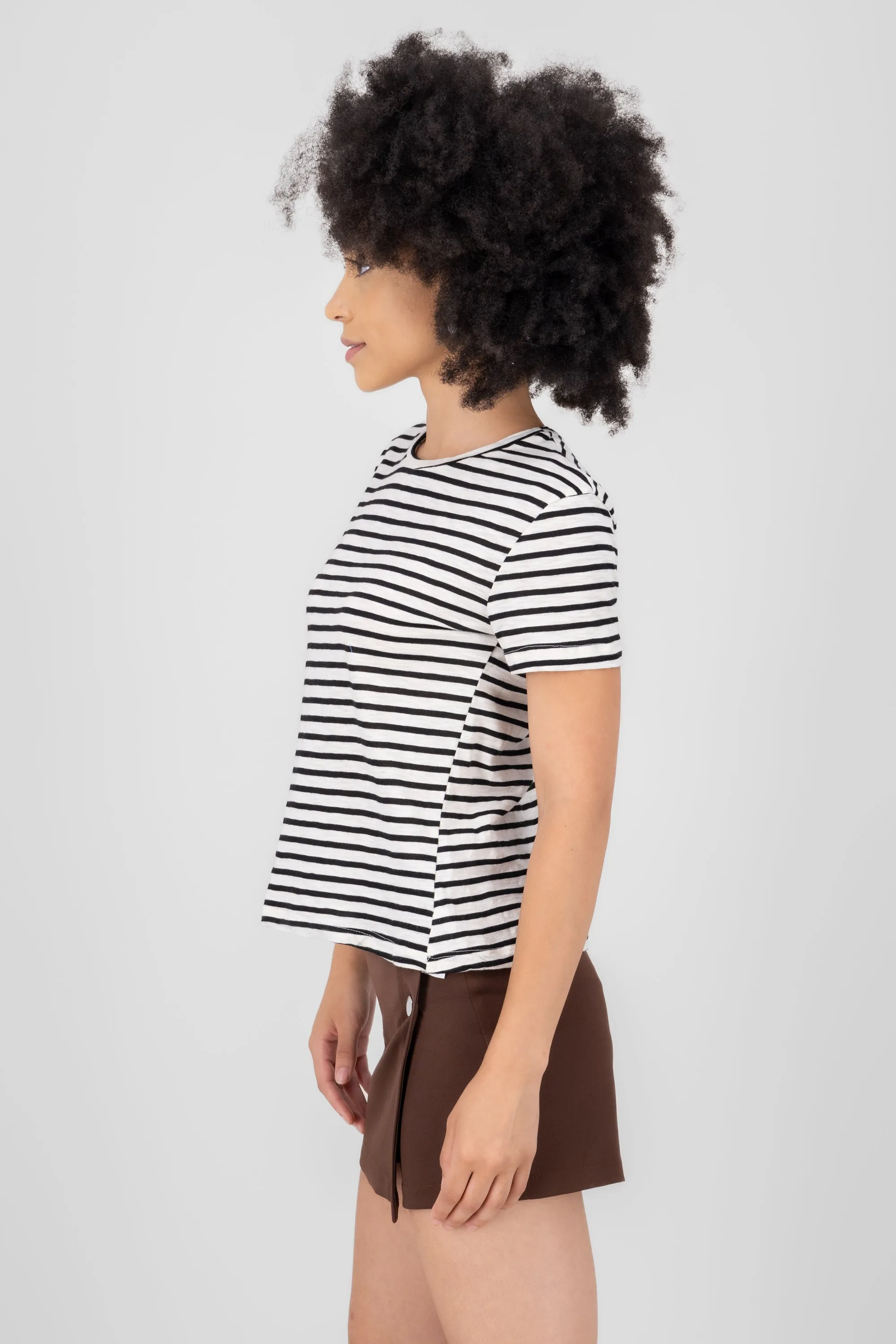 T-shirt rayas manga corta sold by Shasa product image thumbnail 3