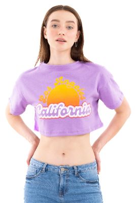 Top crop amplio hombros caídos sold by Shasa