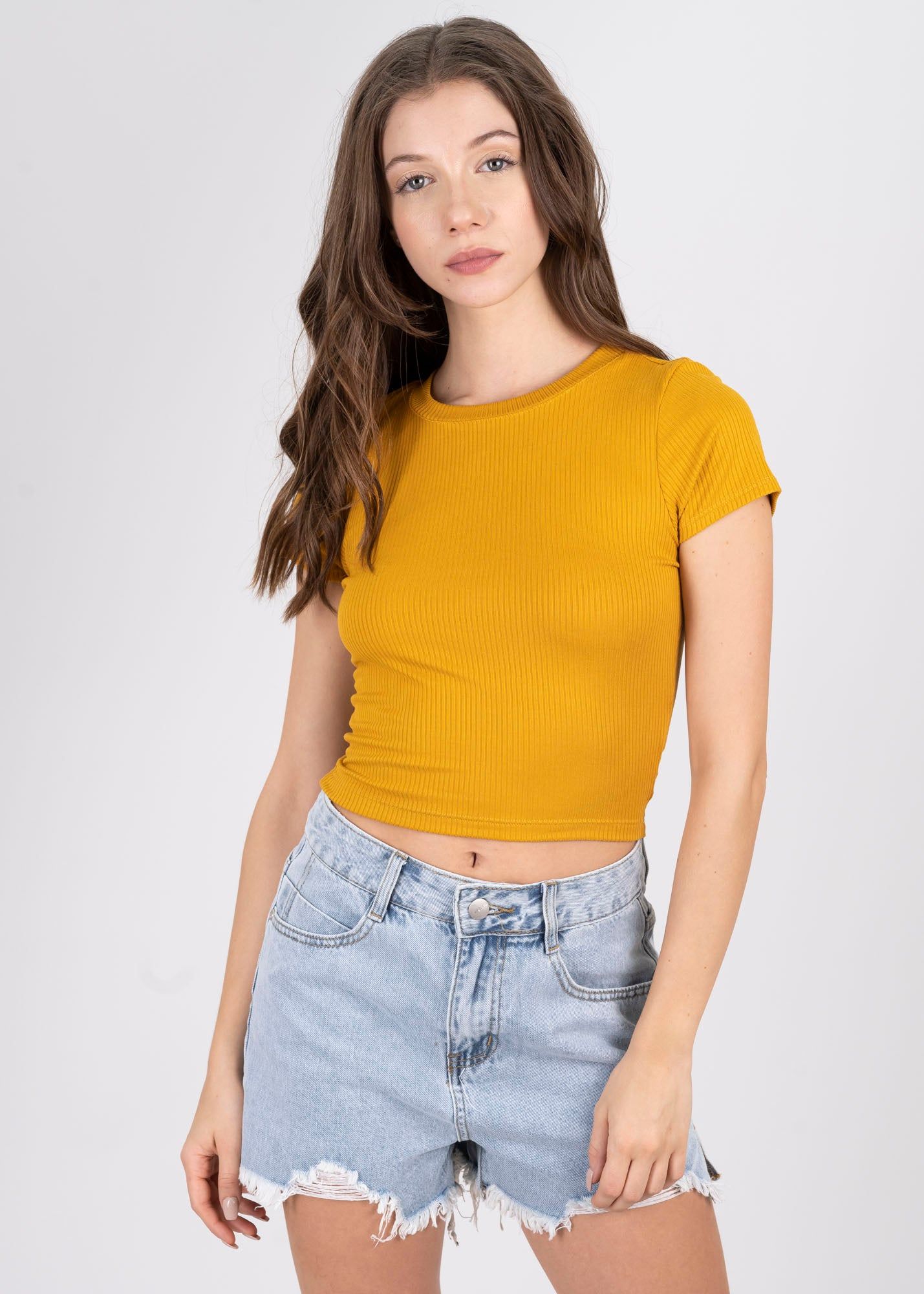 Top manga corta acanalado sold by Shasa product image thumbnail 2