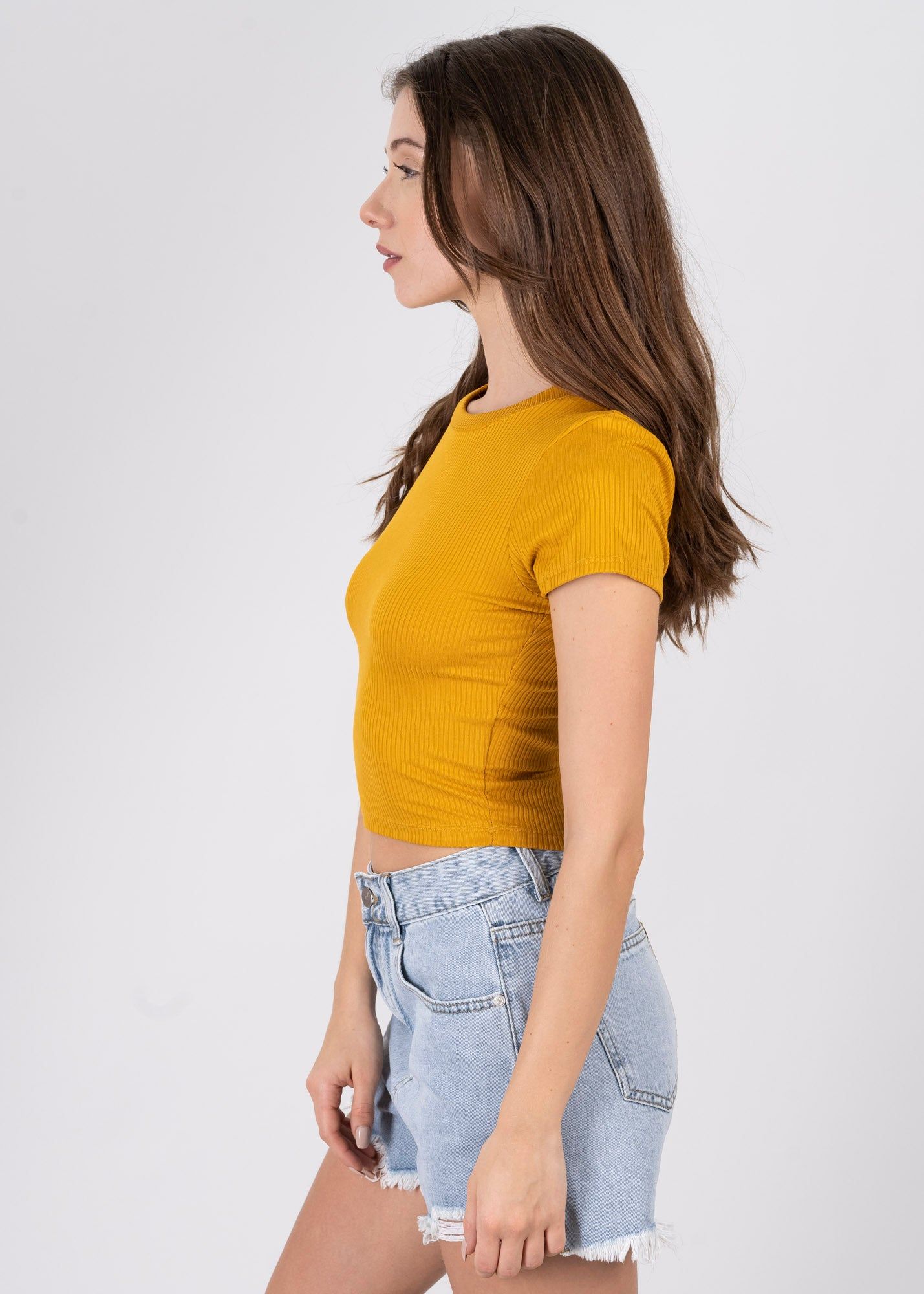 Top manga corta acanalado sold by Shasa product image thumbnail 3