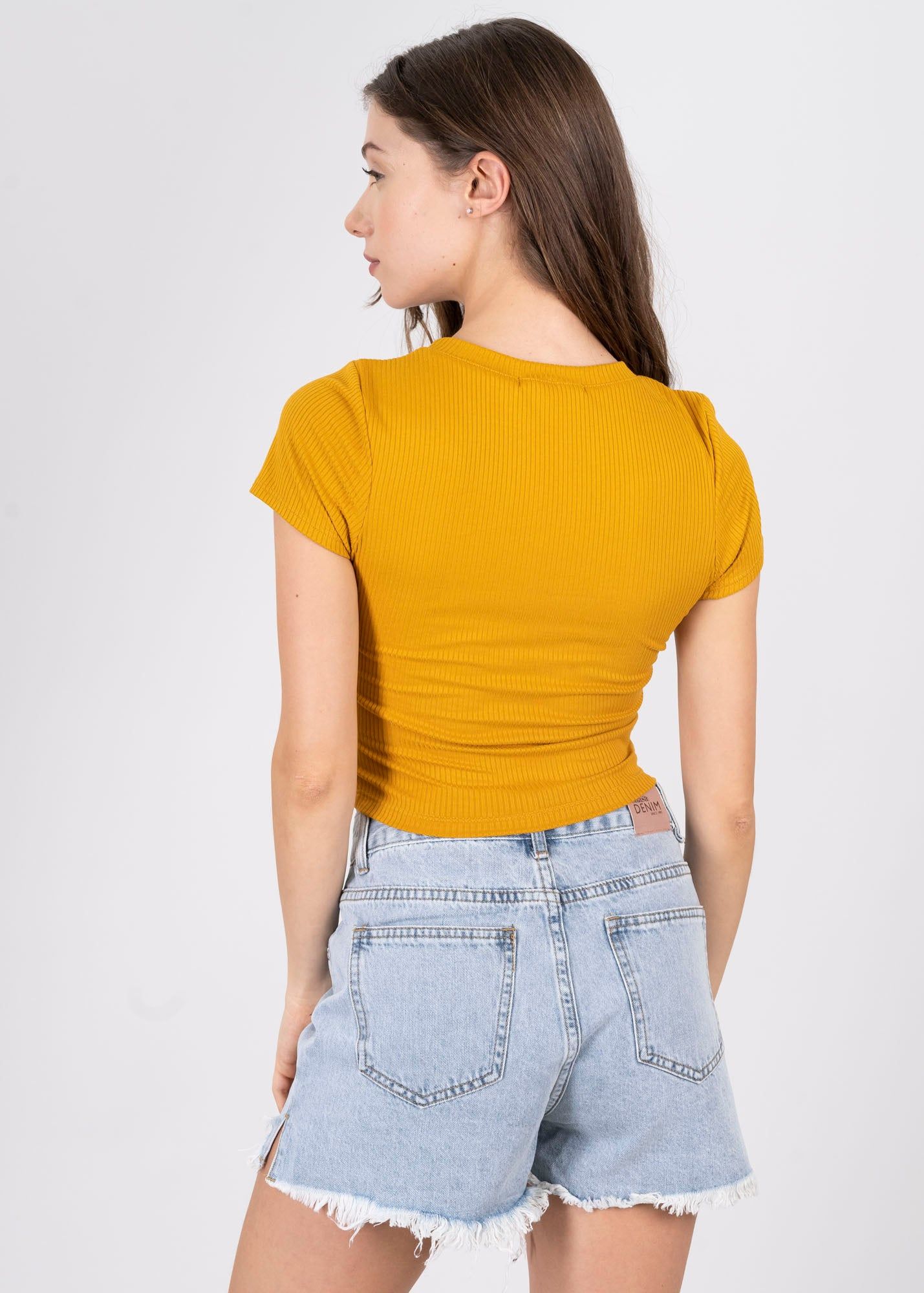 Top manga corta acanalado sold by Shasa product image thumbnail 4