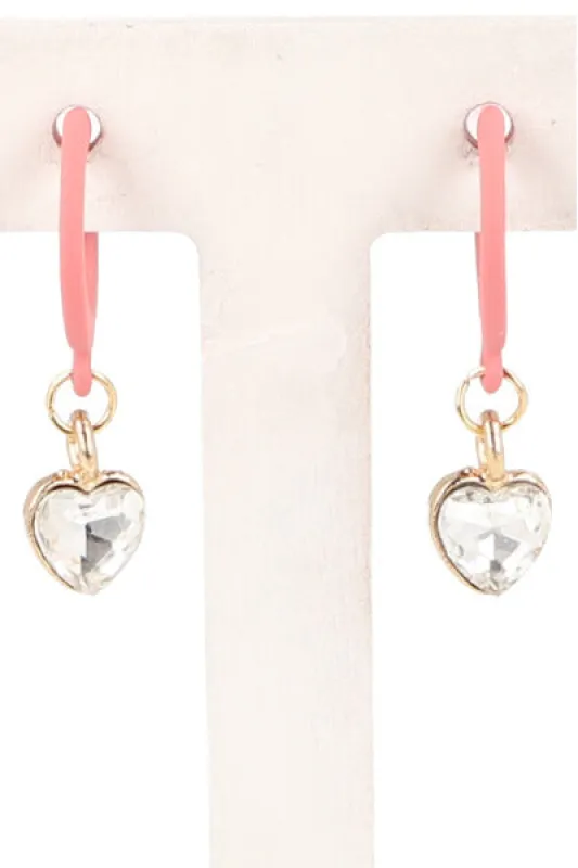 Arracadas Corazon Color sold by Shasa