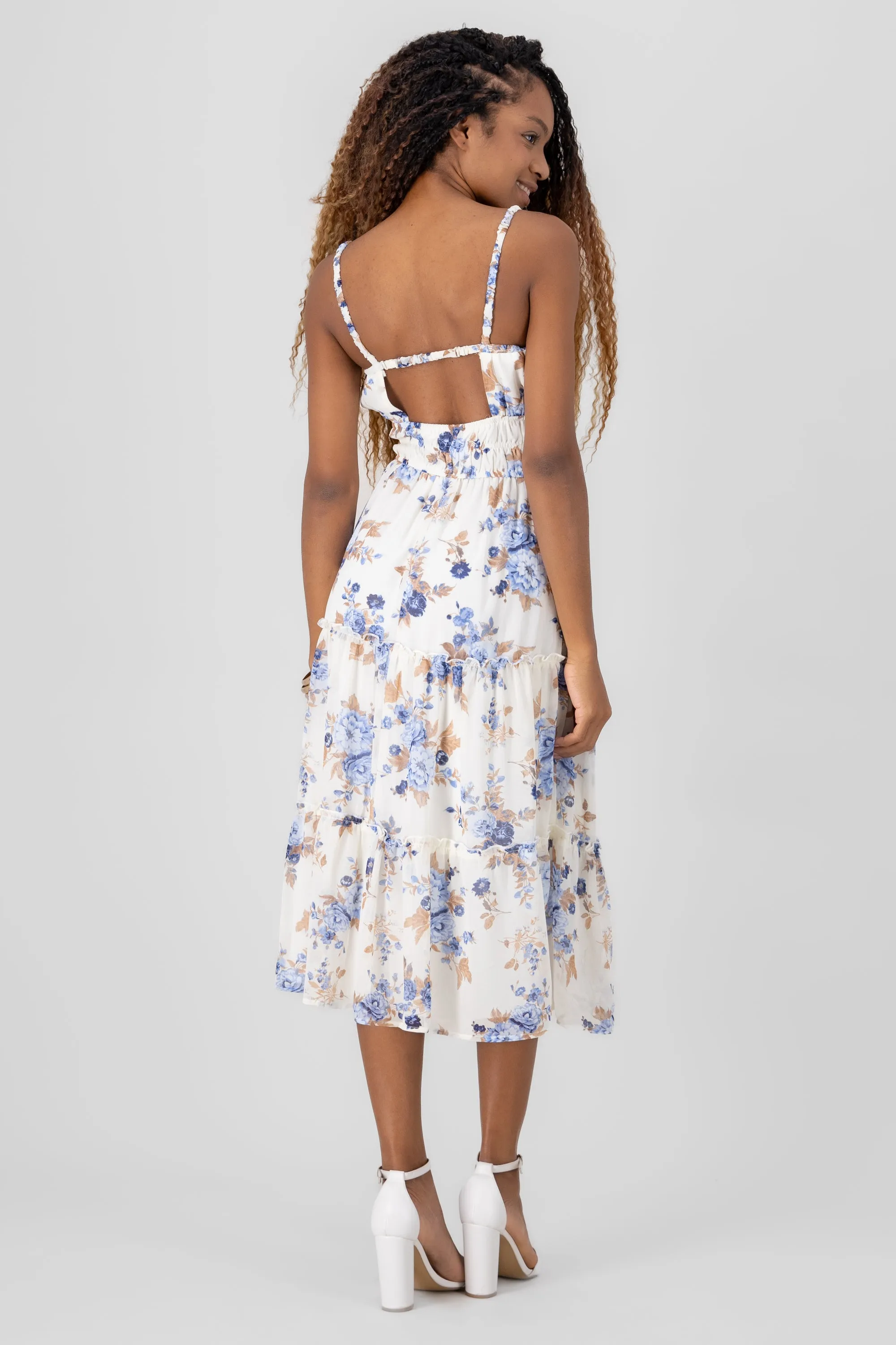 Vestido maxi estampado con detalles sold by Shasa product image thumbnail 4