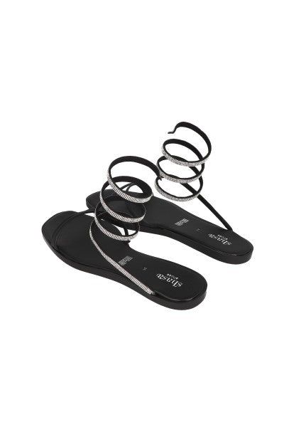 Sandalia pulsera espiral brillos sold by Shasa product image thumbnail 4