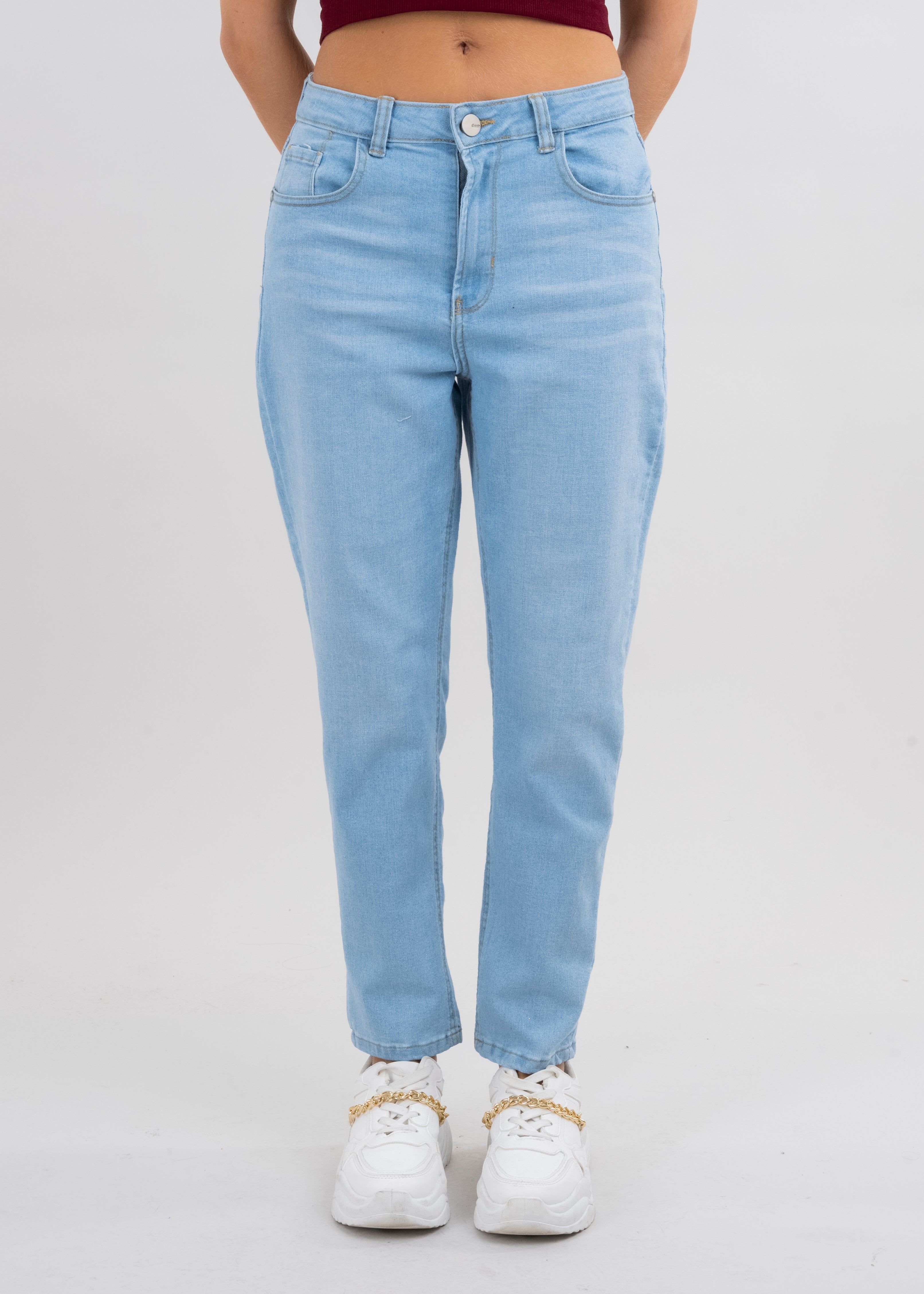 Jeans mom liso slim sold by Shasa product image thumbnail 2