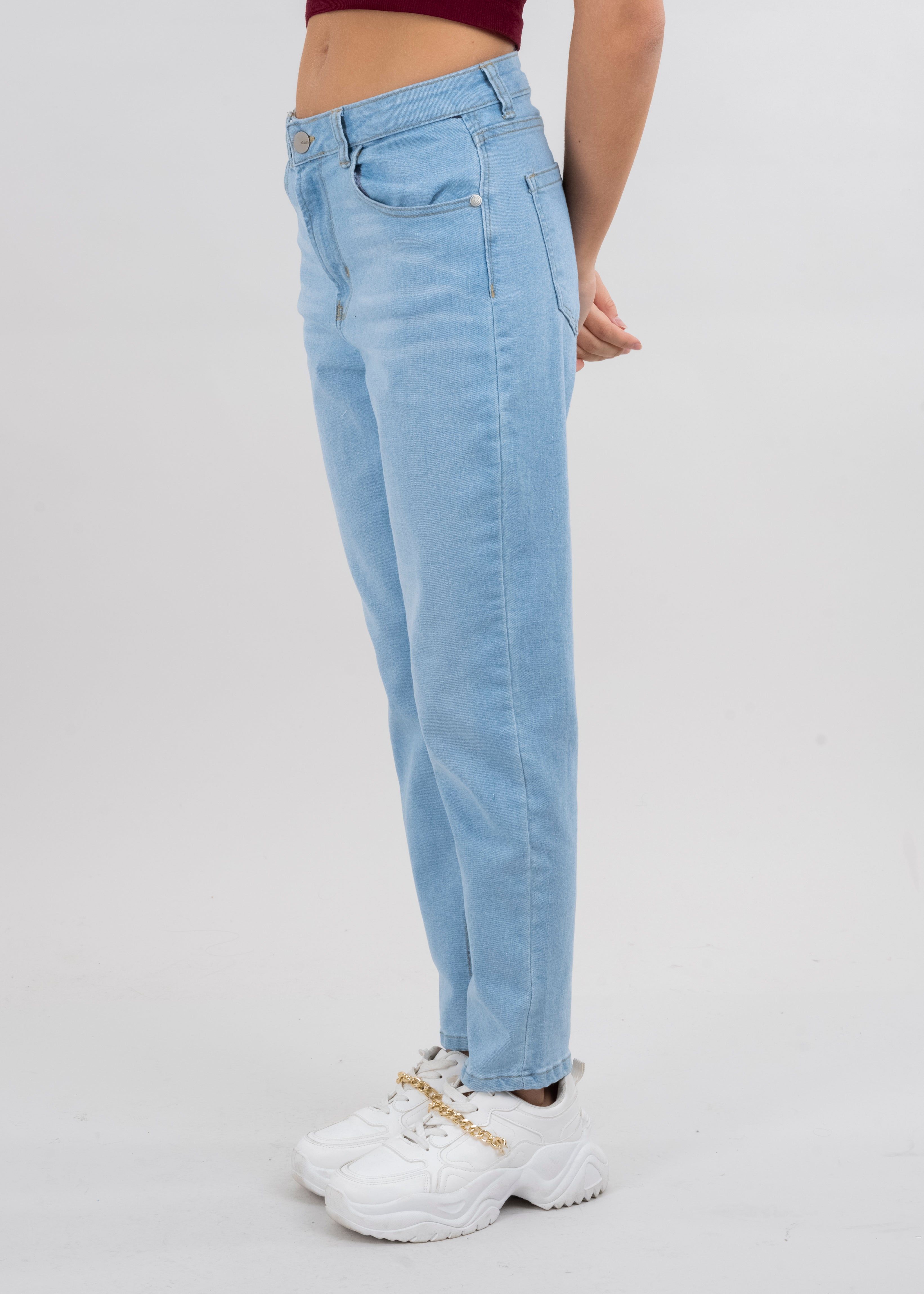 Jeans mom liso slim sold by Shasa product image thumbnail 3