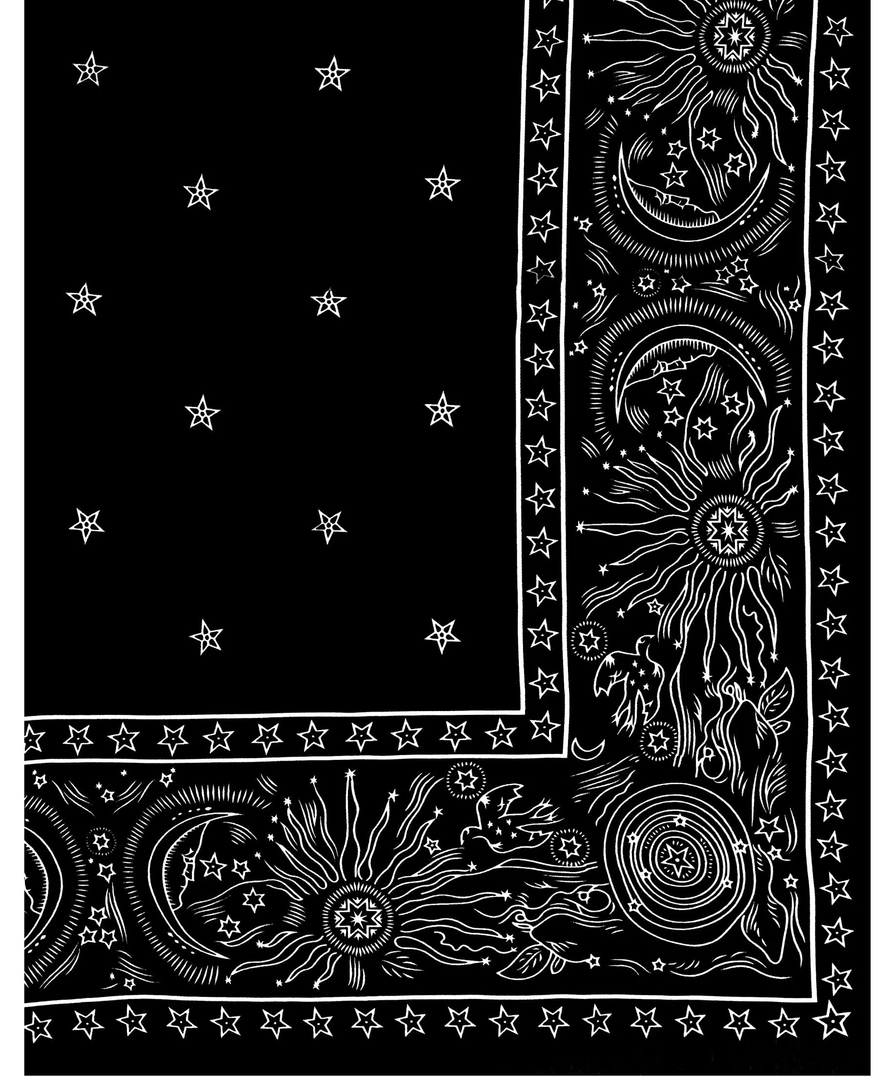 Pañuelo estampado tarot sold by Shasa