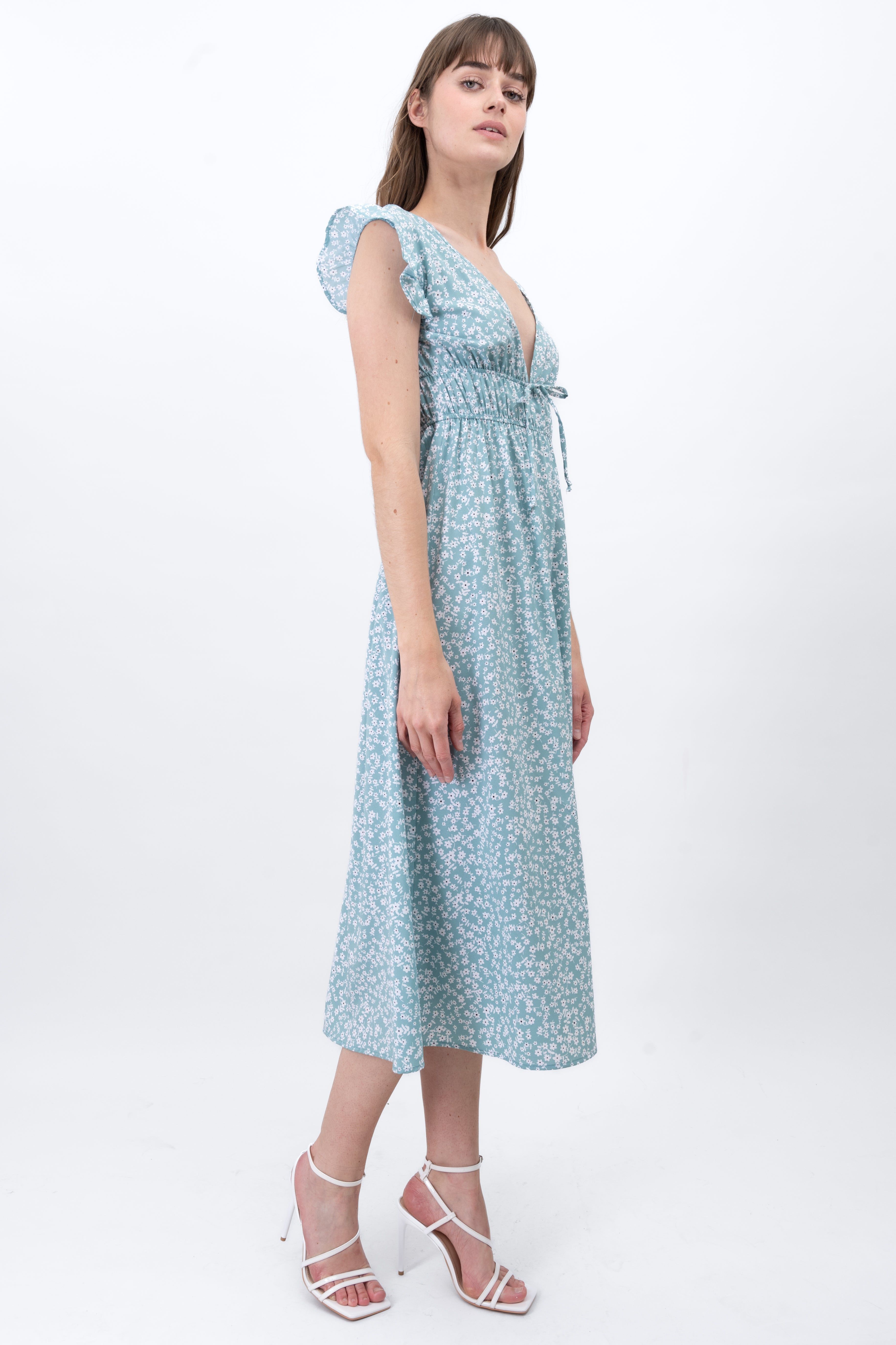 Vestido Maxi Mini Flores sold by Shasa product image thumbnail 3