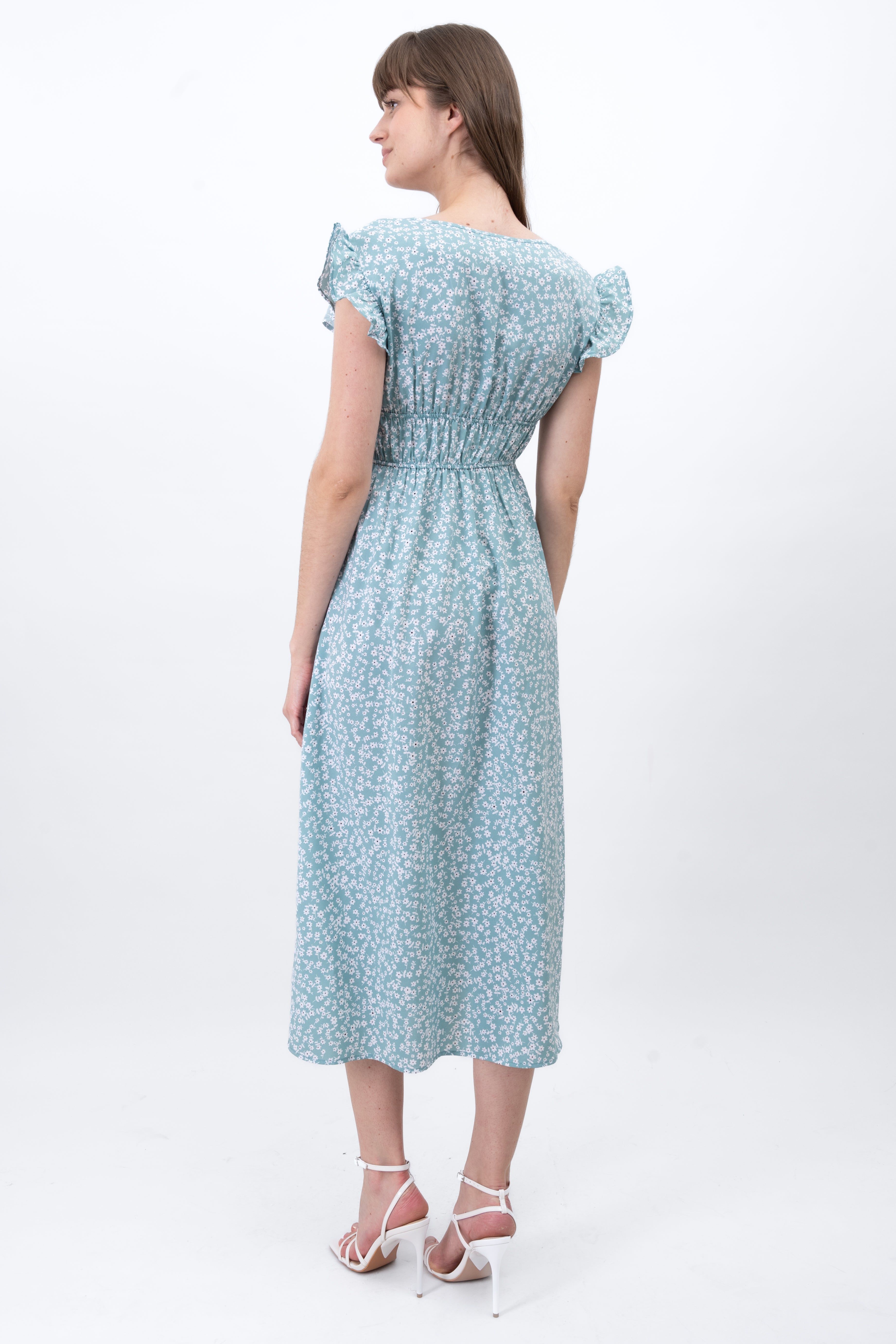 Vestido Maxi Mini Flores sold by Shasa product image thumbnail 4