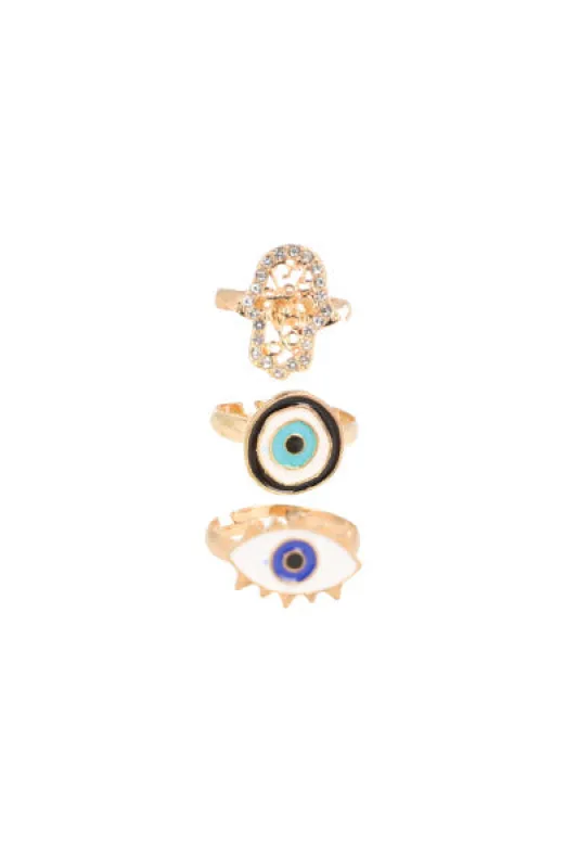 3 Pr Anillos Ojos sold by Shasa