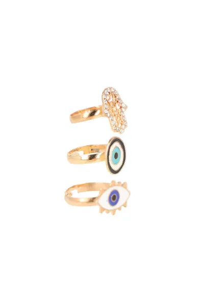 3 Pr Anillos Ojos sold by Shasa product image thumbnail 2