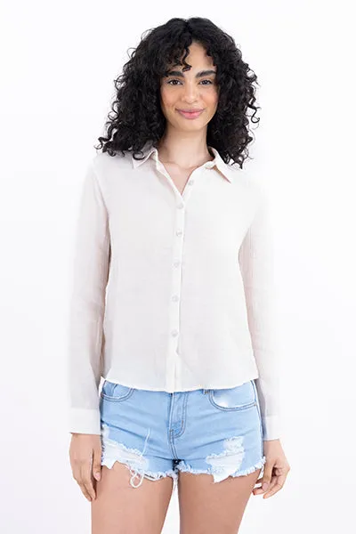 Camisa manga larga lisa textura sold by Shasa product image thumbnail 2