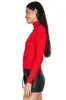 Blusa acanalada cuello alto sold by Shasa